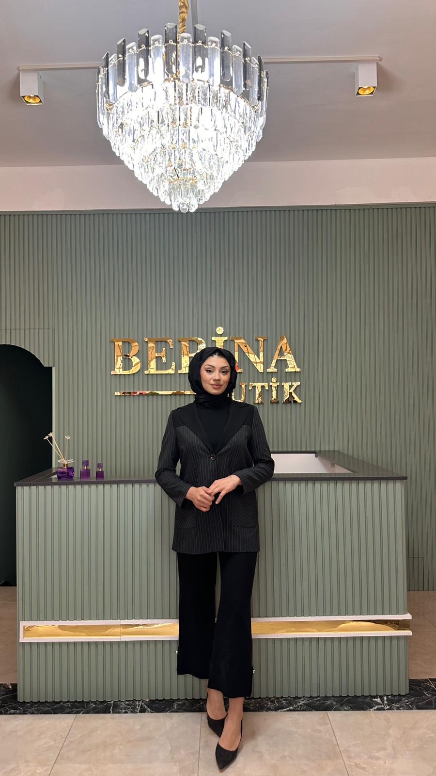 RUBY CEKETLİ TAKIM SİYAH- LİSA EXCLUSİVE