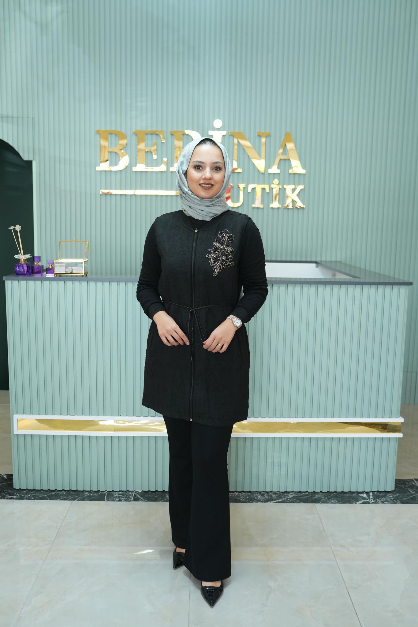 İşleme Detaylı Üçlü Takım-Pureva