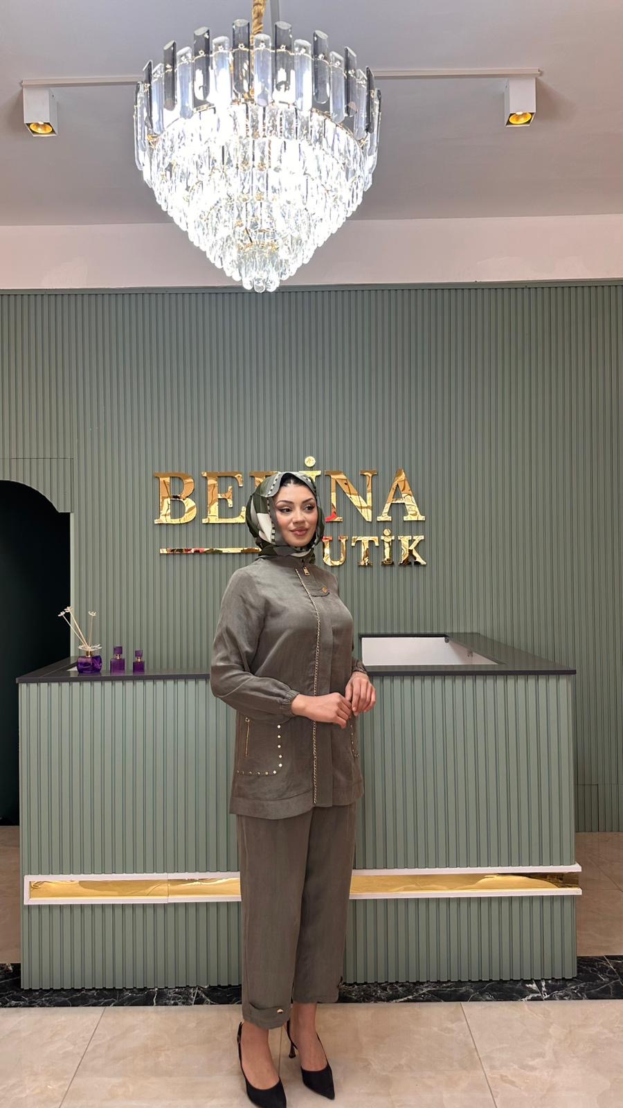 APOLETLİ KETEN TAKIM HAKİ