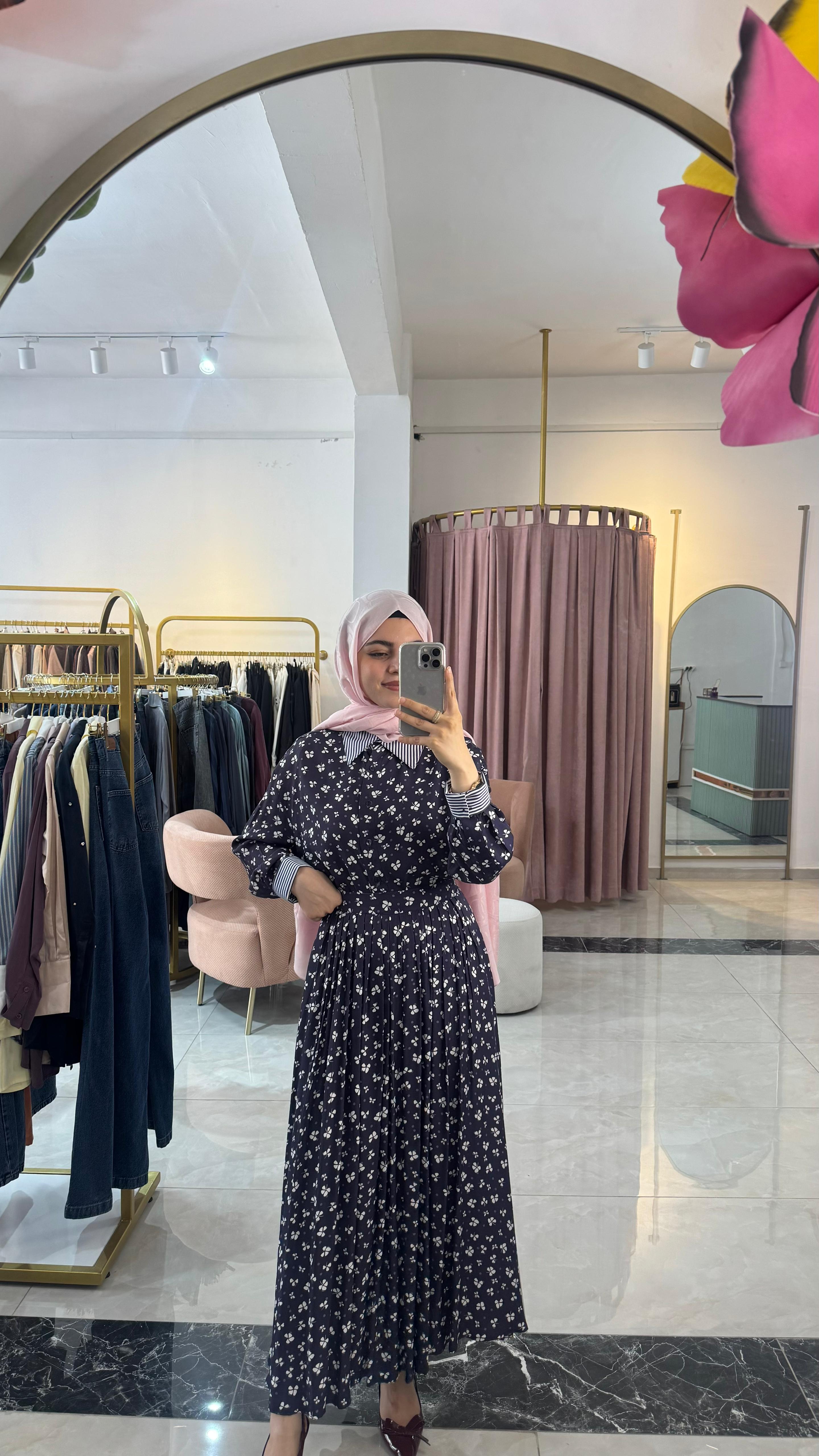 MİLAN DESENLİ RAYON VİSKON ETEKLİ TAKIM 