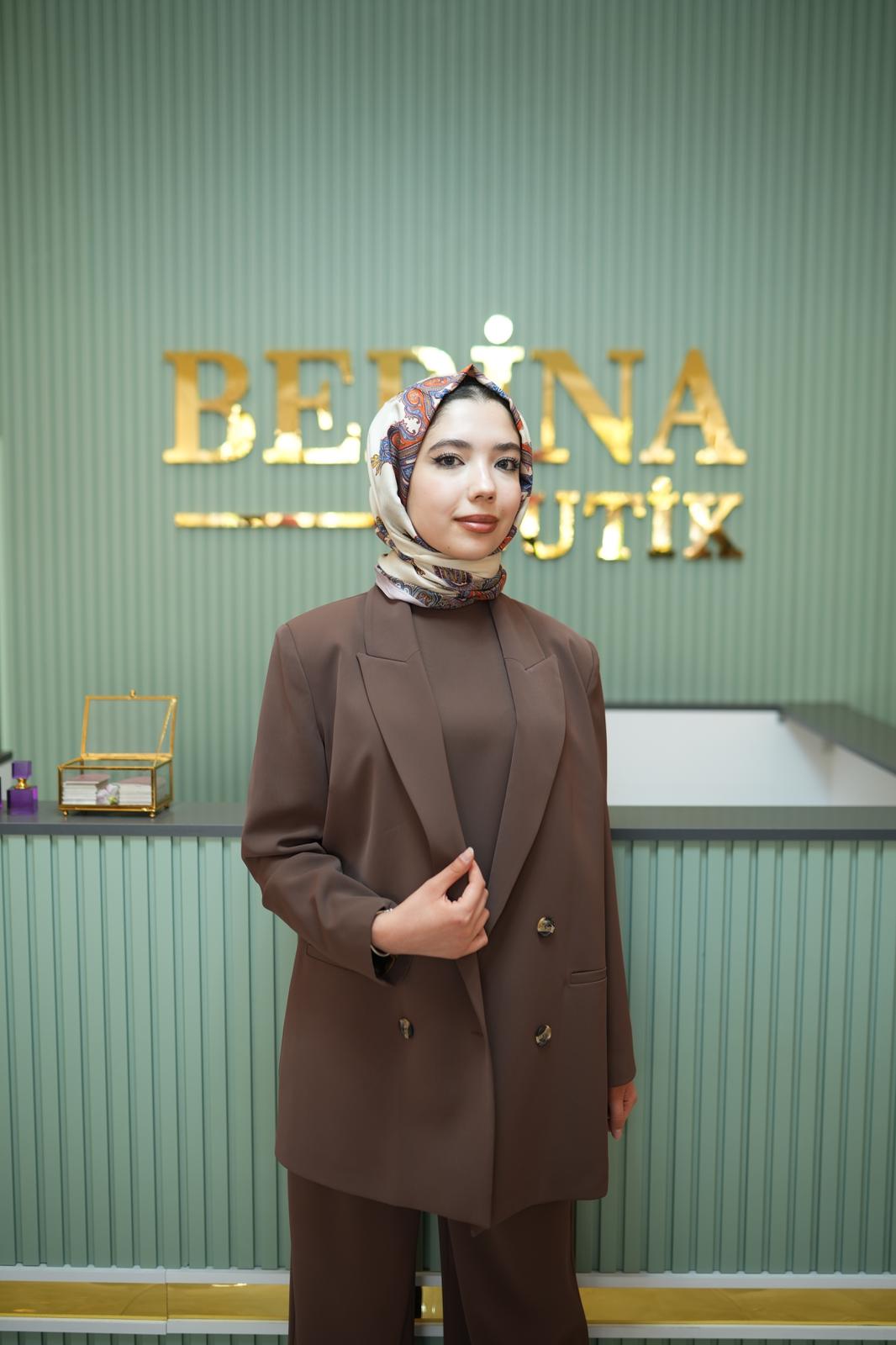 Blazer Ceketli Üçlü Takım