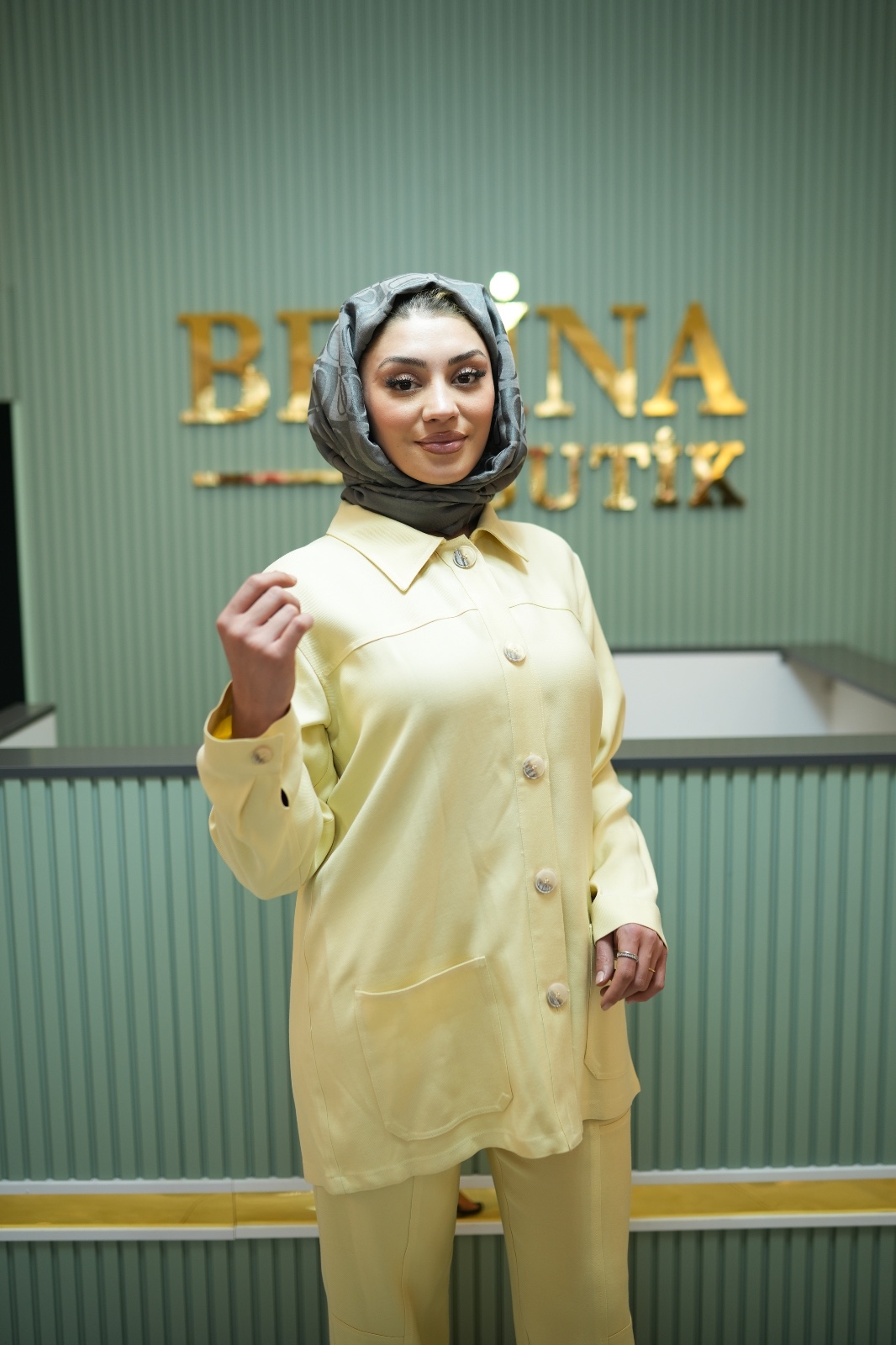 Limon Sarı Takım-Lisa