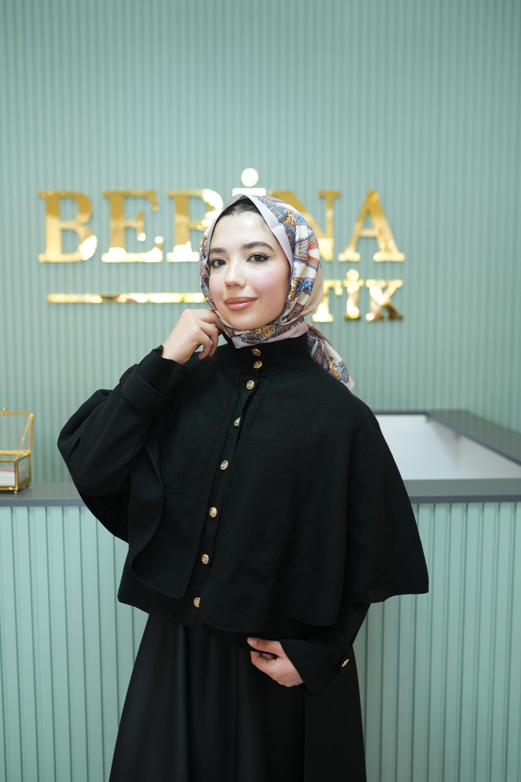 Pelerinli Triko Scuba Etekli Takım - Terzi Dükkanı