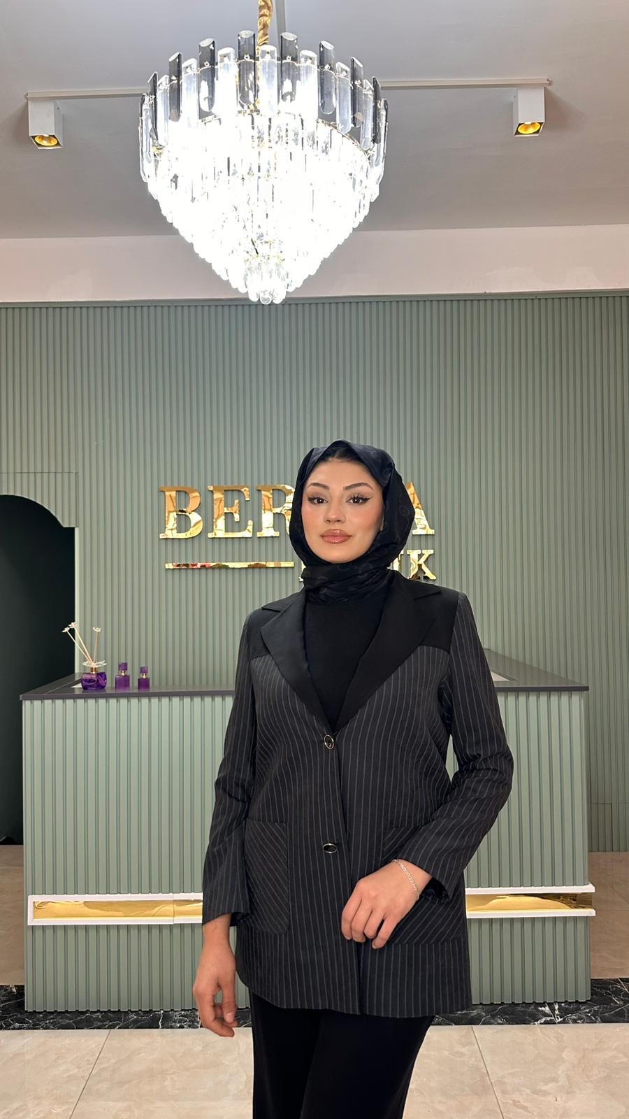 RUBY CEKETLİ TAKIM SİYAH- LİSA EXCLUSİVE