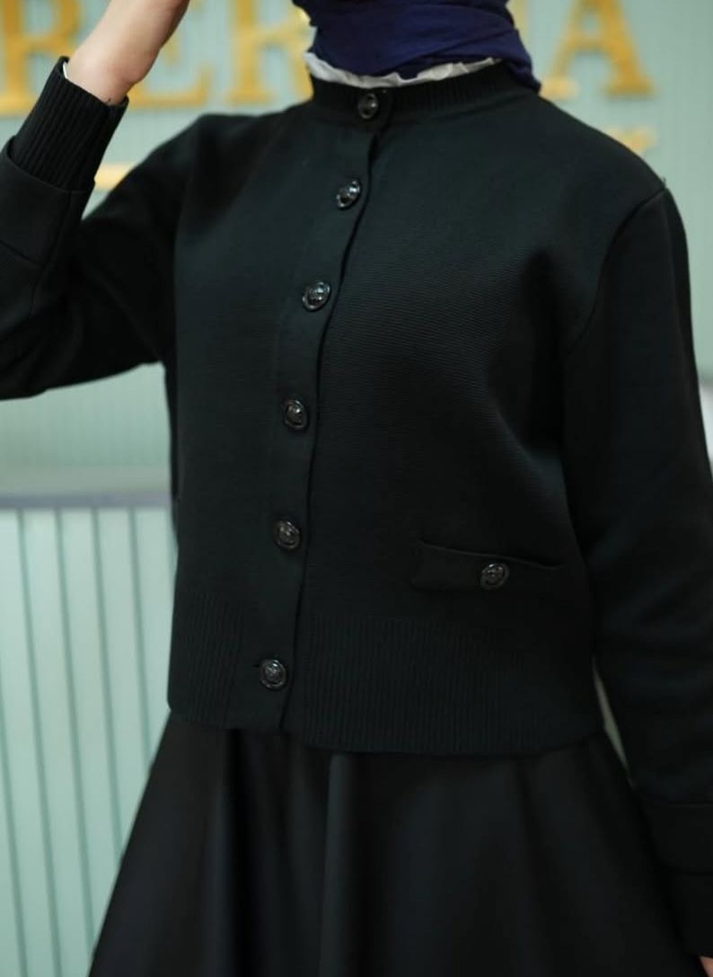 Gömlek Yaka Triko Scuba Etekli Takım-Terzi Dükkanı