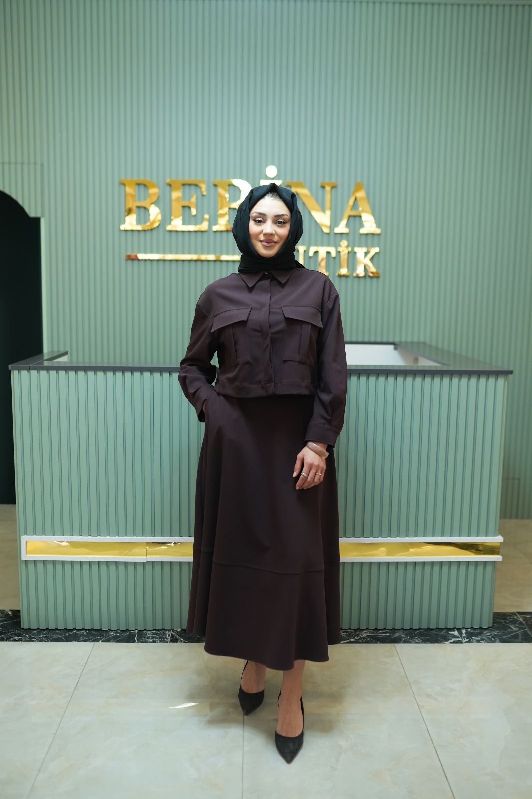 Eliza Gömlekli Etekli Takım-Terzi Dükkanı